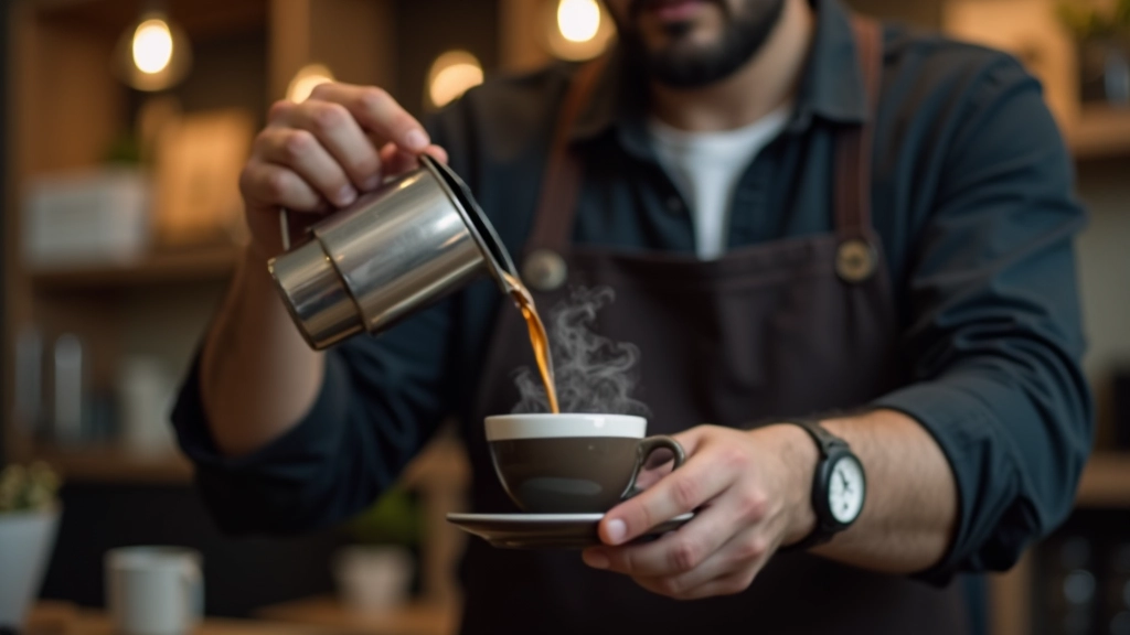 Specialty coffee brewing setup
