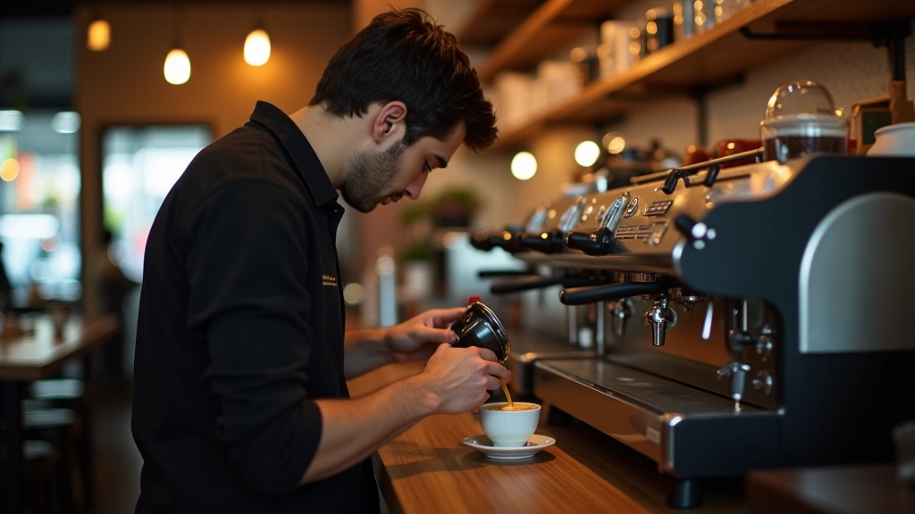 altinpelid Solutions Ltd specialty coffee café environment with professional barista and quality equipment